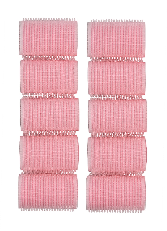 Klettwickler rosa 10 St. - Revolution Haircare Mega Pink Velcro Heatless Rollers — Bild N2