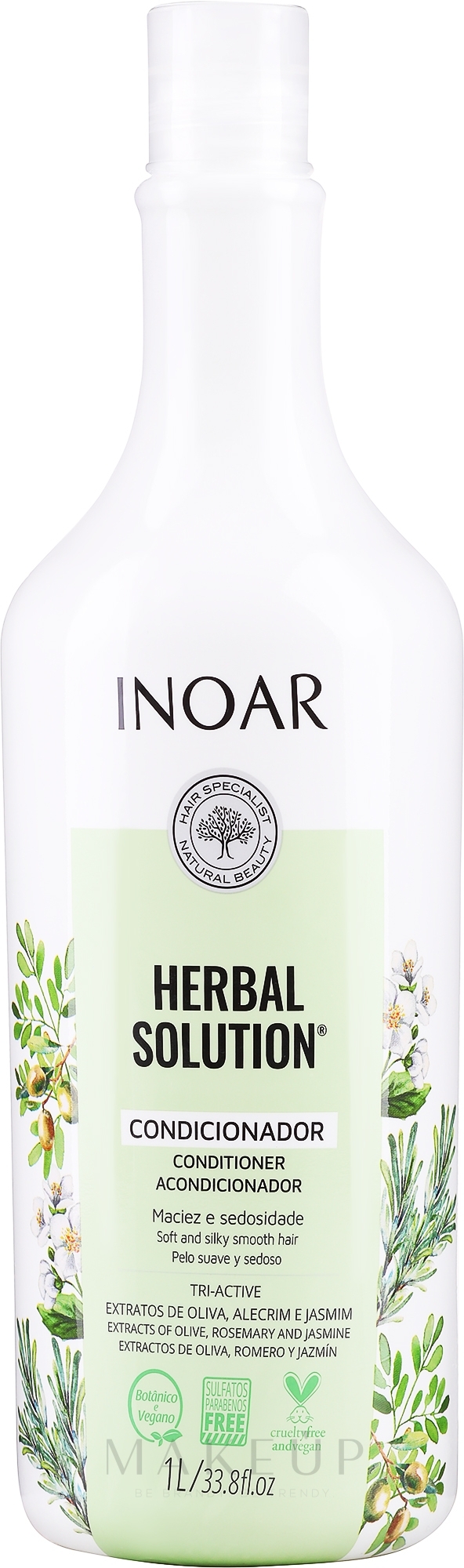 Pflanzliche Haarspülung - Inoar Herbal Solution Conditioner  — Bild 1000 ml