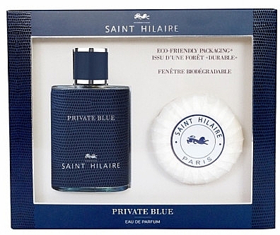 Saint Hilaire Private Blue - Duftset (Eau de Parfum 100ml + Seife 100g) — Bild N1