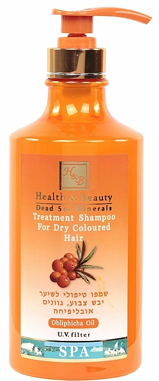 Shampoo für trockenes und coloriertes Haar mit Sanddornöl - Health And Beauty Obliphicha Treatment Shampoo for Dry Colored Hair — Foto N3