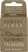 Düfte, Parfümerie und Kosmetik Ökologische gewachste Zahnseide - Beauty Formulas Eco Friendly Dental Floss