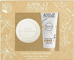 Düfte, Parfümerie und Kosmetik Handpflegeset - Jeanne en Provence Jasmin Secret (Handcreme 75ml + Seife 100g)