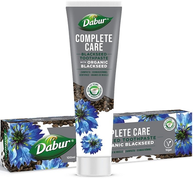 Bio-Zahnpasta mit Schwarzkümmelsamen - Dabur Complete Care Blackseed Toothpaste — Bild N1