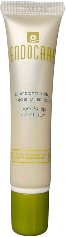 Regenerierende und verjüngende Augen- und Lippenkonturencreme - Cantabria Lans Endocare Eye And Lip Contour — Bild N1