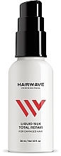 Düfte, Parfümerie und Kosmetik Intensiv regenerierende Haarbehandlung mit flüssiger Seide Total Repair - HAIRWAVE Liquid Silk Total Repair