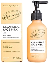Düfte, Parfümerie und Kosmetik Gesichtsreinigungsmilch mit Aloe Vera und Haferpulver - UpCircle Cleansing Face Milk With Aloe Vera & Oat Powder