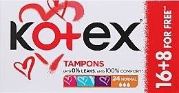 Düfte, Parfümerie und Kosmetik Tampons 3 Tropfen 24 St. - Kotex Ultra Sorb Normal Tampons 