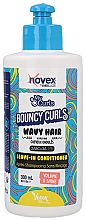 Düfte, Parfümerie und Kosmetik Haarspülung ohnen Auswaschen - Novex Bouncy Curls Wavy Hair Leave-In Conditioner