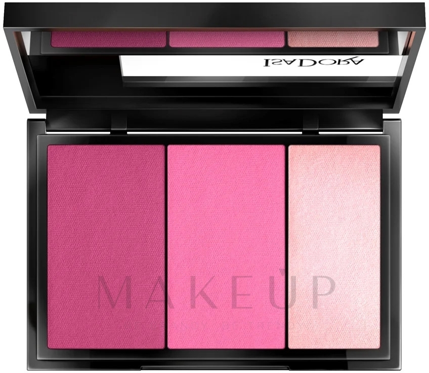 Rougepalette - Isadora Blush Trio 3-in-1 Palette — Bild 71 - Blushed Fuchsia