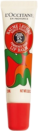 Lippenbalsam - L'Occitane Lip Balm Powdery Shea Christmas Limited Edition — Bild N1