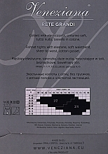 Netzstrumpfhose für Damen Rette Grandi Nero - Veneziana — Bild N3