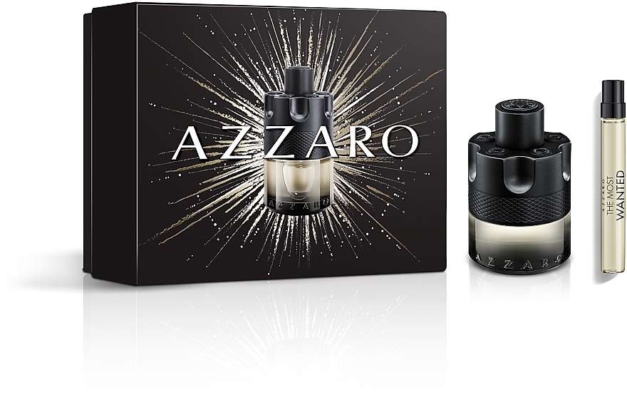 Azzaro The Most Wanted Intense  - Duftset (Eau de Toilette 100ml + Eau de Toilette 10ml)  — Bild N1