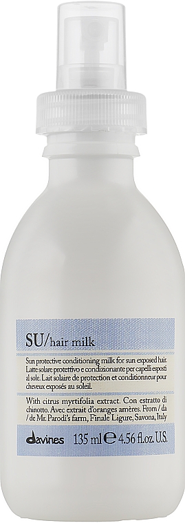 Haarmilch mit Sonnenschutz - Davines SU Protective Conditioning Hair Milk — Bild N3
