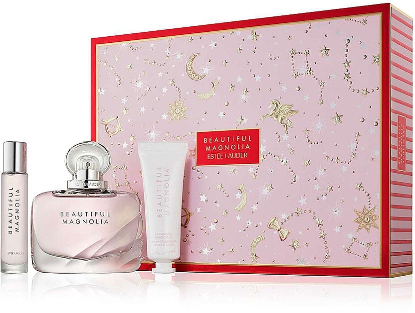 Estee Lauder Beautiful Magnolia - Duftset (Eau de Parfum 50 ml + Eau de Parfum 10 ml + Creme 30 ml)  — Bild N1