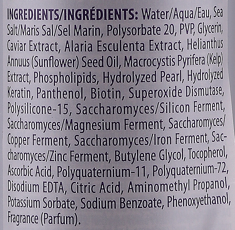 Texturierendes Haarspray für den perfekten Strand-Look mit Meersalz und Kaviarextrakt - Alterna Caviar Anti-Aging Professional Styling Sea Salt Spray — Bild N3