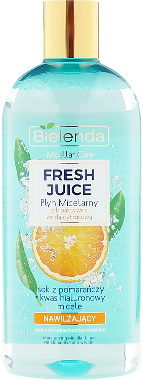 Mizellenwasser mit Orange - Bielenda Fresh Juice Micellar Water Orange — Bild N3