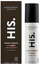 Düfte, Parfümerie und Kosmetik Gesichtscreme für Männer - Madara Cosmetics HIS Face Cream