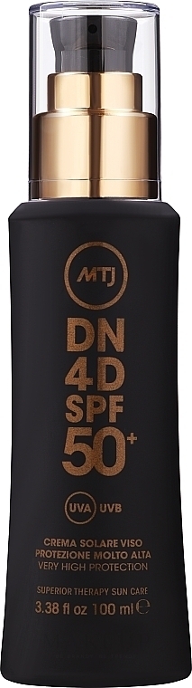 Sonnenschutz-Gesichtscreme SPF50+ - MTJ Cosmetics Superior Therapy Sun DN4D Cream SPF50+ — Bild 100 ml