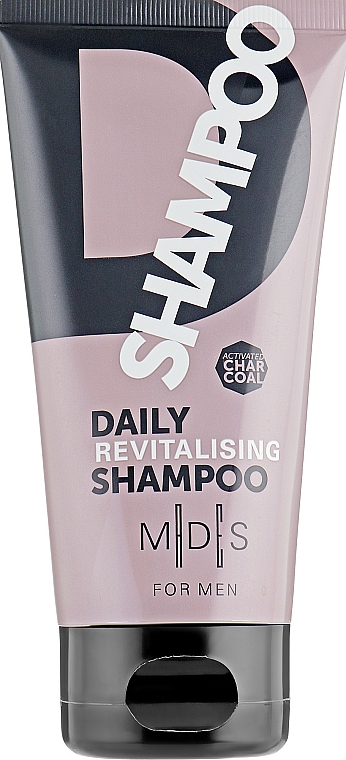 Sulfatfreies Shampoo für den täglichen Gebrauch mit Bambuskohle - Mades Cosmetics M|D|S For Men Daily Revitalising Shampoo — Bild N1