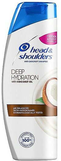 Shampoo gegen Schuppen mit Kokosöl - Head & Shoulders Deep Hydration Shampoo — Bild N1