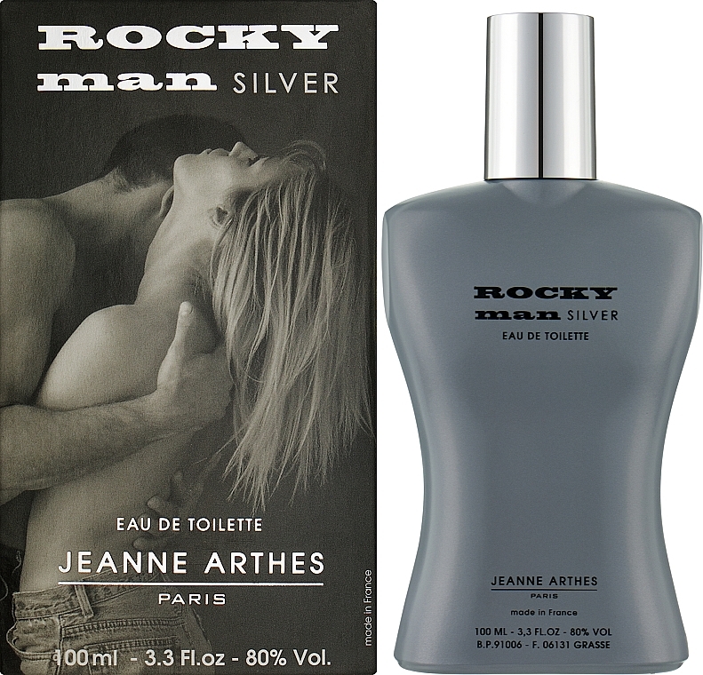 Jeanne Arthes Rocky Man Silver - Eau de Toilette — Foto N2