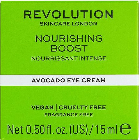 Pflegende Augencreme mit Avocado - Revolution Skincare Nourishing Boost Avocado Eye Cream — Bild N3