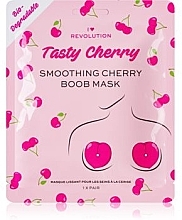 Straffende Maske für den Brustbereich - I Heart Revolution Tasty Cherry Boob Sheet Mask — Bild N1