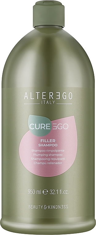 Füllendes Shampoo mit Hyaluronsäure - Alter Ego CureEgo Filler Shampoo — Bild N1