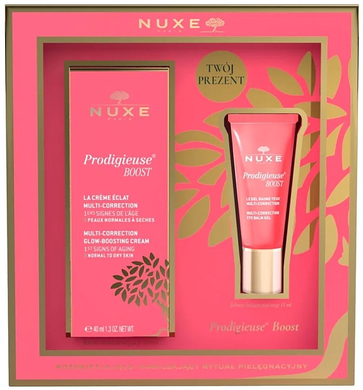 Set - Nuxe Prodigieuse Boost (f/cr/40ml + eye/cr/15ml) — Bild N1