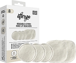 Wiederverwendbare Abschmink-Pads aus Baumwolle - AfterSpa Reusable Cotton Make up Removers — Bild N1