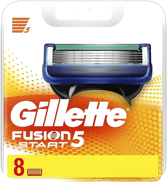 Ersatz-Rasierklingen 8 St.  - Gillette Fusion5 Start Replacement Razor Blades Pack  — Bild N1