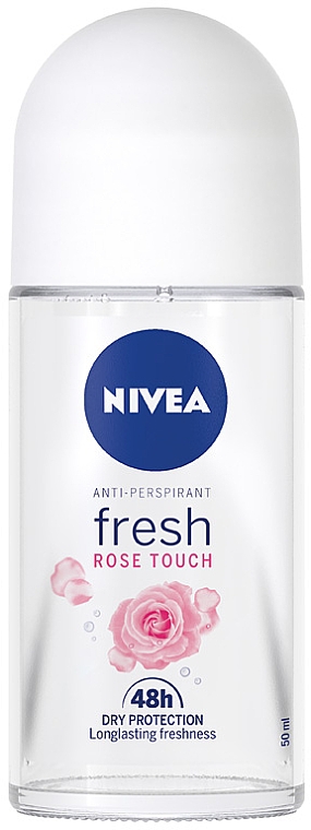 Deo Roll-on Antitranspirant - Nivea Fresh Rose Touch Anti-Perspirant Roll-On — Bild N1