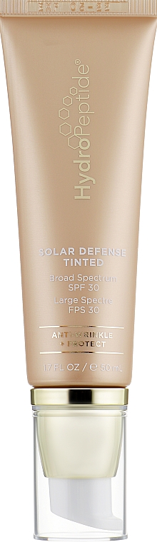 Feuchtigkeitsspendende Creme mit ebenmäßigem Hautton - HydroPeptide Solar Defense SPF 30 — Bild N1