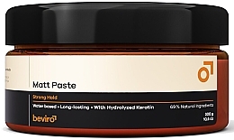 Mattierende Haarpaste mit Keratin starker Halt - Beviro Matt Paste Strong Hold — Bild N2