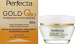 Anti-Falten Tages- und Nachtcreme 60+ - Perfecta Gold Q10  — Bild N1