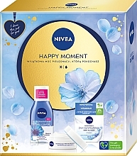 NIVEA Happy Moment (Creme 50 ml + Mizellenwasser 125 ml) - Gesichtspflegeset — Bild N1