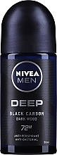 Düfte, Parfümerie und Kosmetik Deo Roll-on Antitranspirant - NIVEA MEN Deep Deodorant