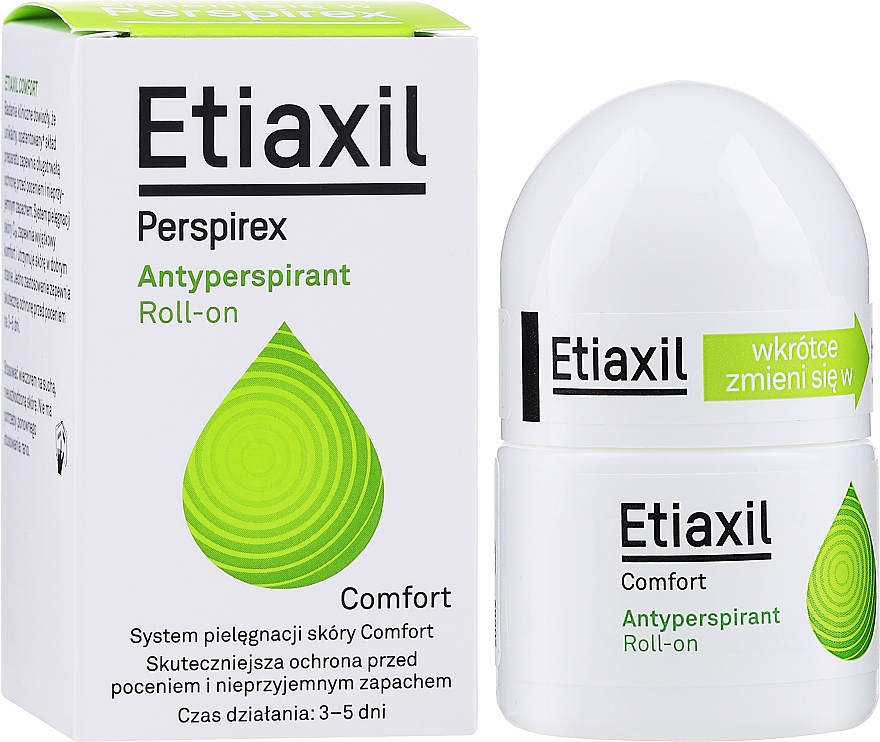 Langanhaltendes Antitranspirant für empfindliche Haut - Etiaxil Comfort Antiperspirant Roll-On — Bild N1
