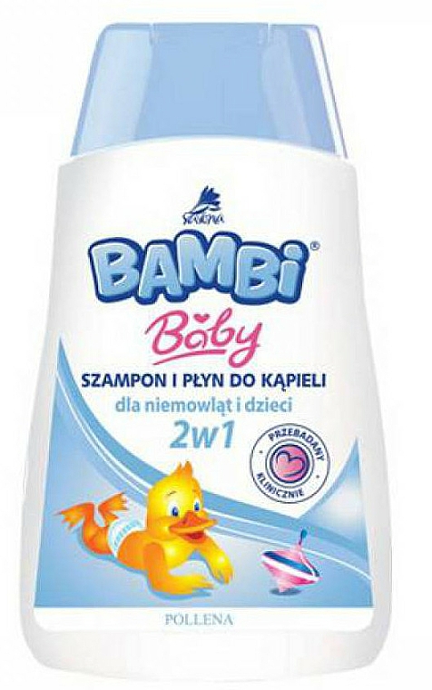 2in1 Shampoo und Duschgel für Babys und Kinder - Pollena Savona Bambi 2in1 Shampoo & Shower Gel — Foto N1