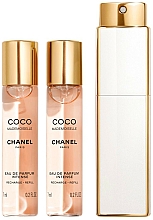 Chanel Coco Mademoiselle Eau de Parfum Intense Mini Twist and Spray - Duftset (Eau de Parfum 7mlx3) — Bild N1