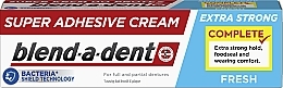 Haftcreme für Zahnprothese - Blend-A-Dent Super Adhesive Cream Fresh Complete — Bild N2