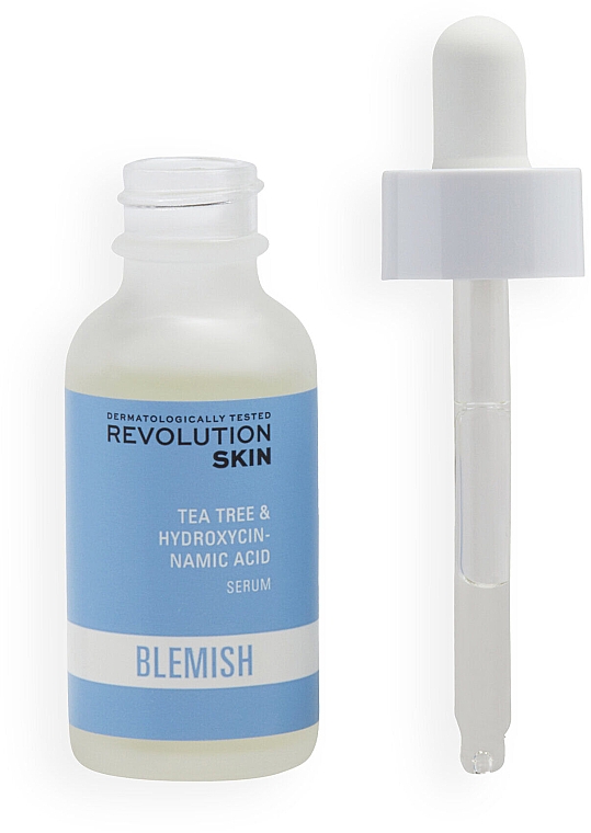 Beruhigendes Gesichtsserum - Revolution Skin Blemish Tea Tree & Hydroxycinnamic Acid Serum — Bild N2