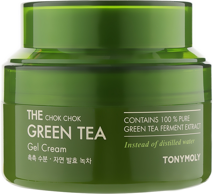 Creme-Gel mit Grüntee-Extrakt - Tony Moly The Chok Chok Green Tea Gel Cream — Bild N1