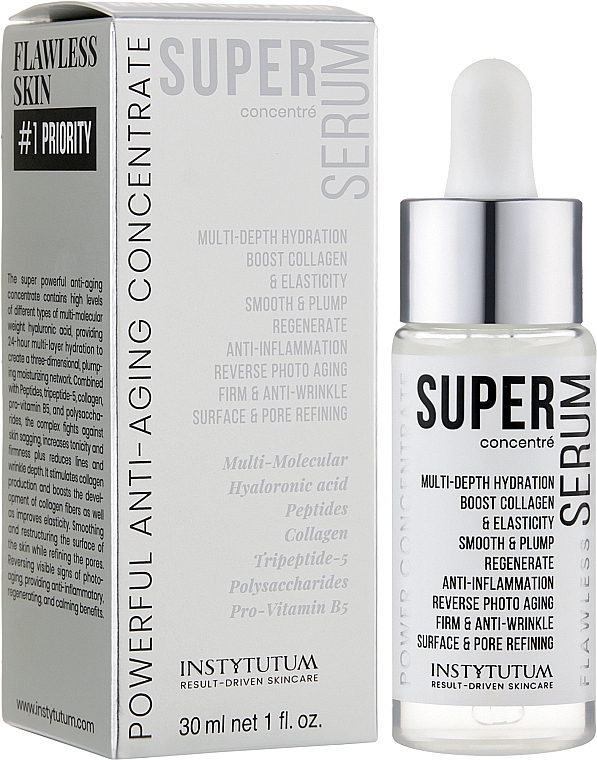 Wirkungsvolles Anti-Aging Konzentrat - Instytutum Super Serum Powerful Anti-Aging Concentrate — Bild N2