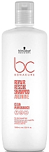 Reparierendes Shampoo mit Arginin für geschädigtes Haar - Schwarzkopf Professional Bonacure Repair Rescue Shampoo Arginine Clean Performance — Bild N1