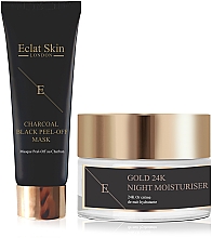 Düfte, Parfümerie und Kosmetik Gesichtspflegeset - Eclat Skin London 24k Gold (Peel-Off Gesichtsmaske 50ml + Nachtcreme 50ml)