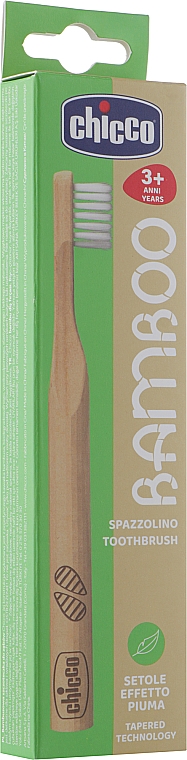 Zahnbürste aus Bambus grün - Chicco — Bild N2