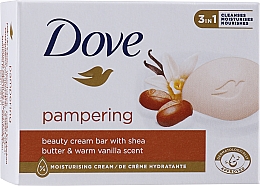 Cremeseife mit Sheabutter - Dove Pampering Beauty Cream Bar — Bild N2