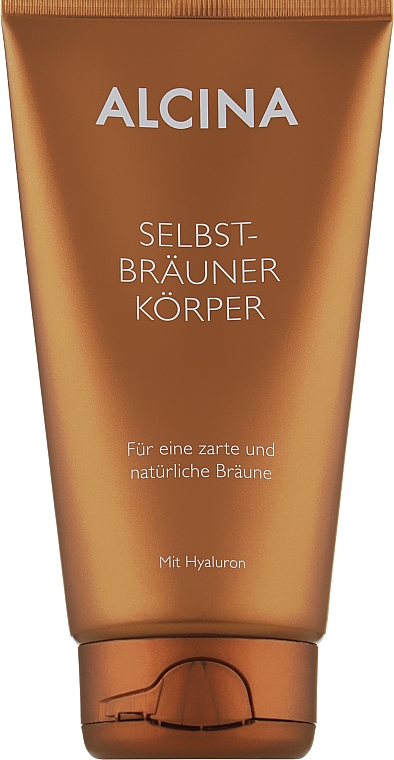 Selbstbräuner für den Körper mit Hyaluronsäure und Vitamin E - Alcina Selbstbrauner Korper — Bild N1