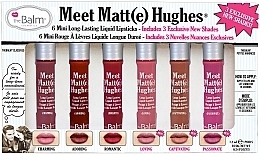 Düfte, Parfümerie und Kosmetik Lippenset Mini (Lippenstift 6x1.2ml) - theBalm Meet Matte Hughes Mini Kit 03